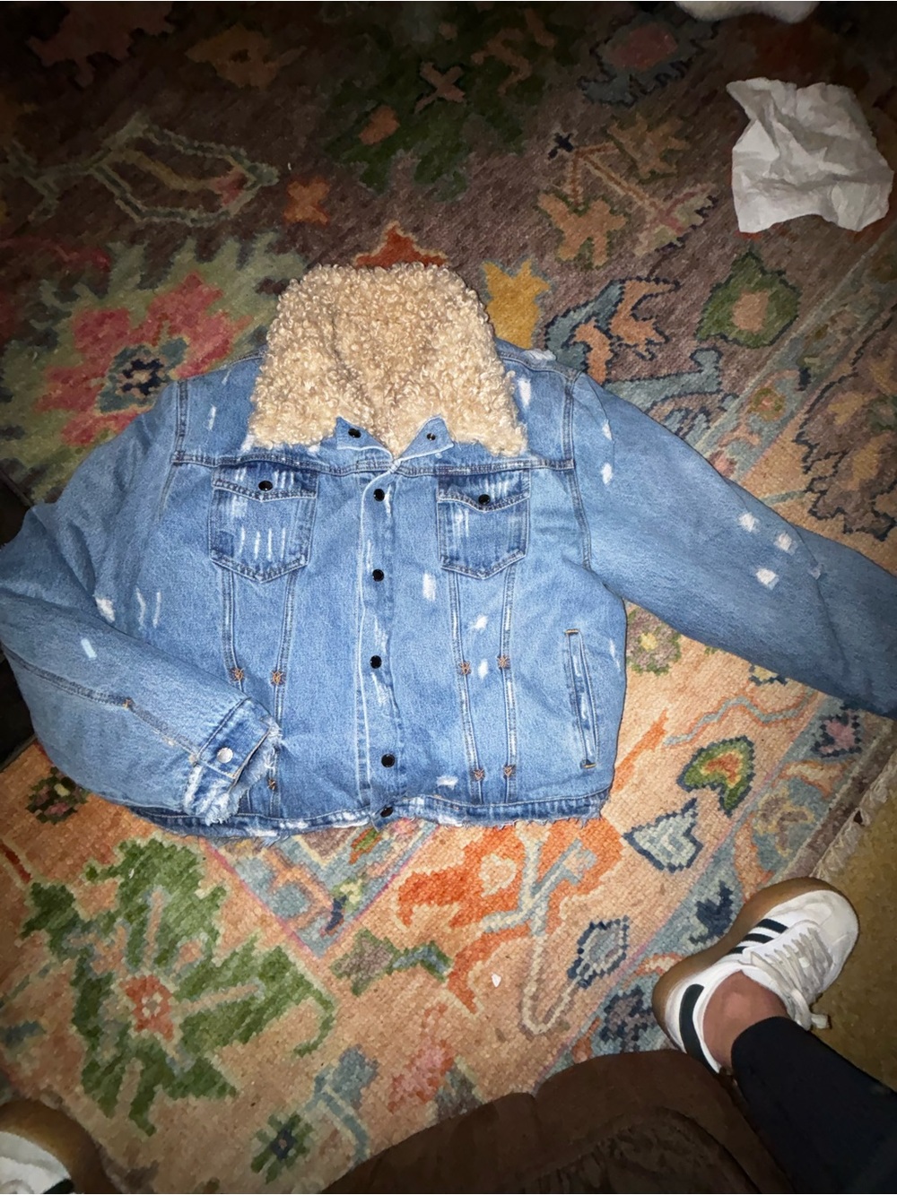 Daily Paper Faux Fur Reversible Jacket - Picture 6 of 9